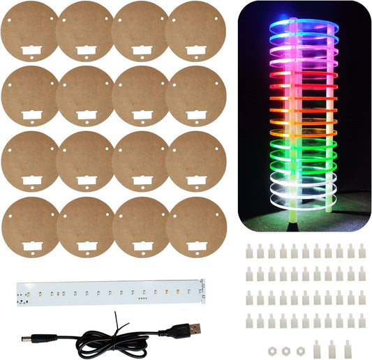 16 LED Audio Spectrum DIY Electronic Kits 